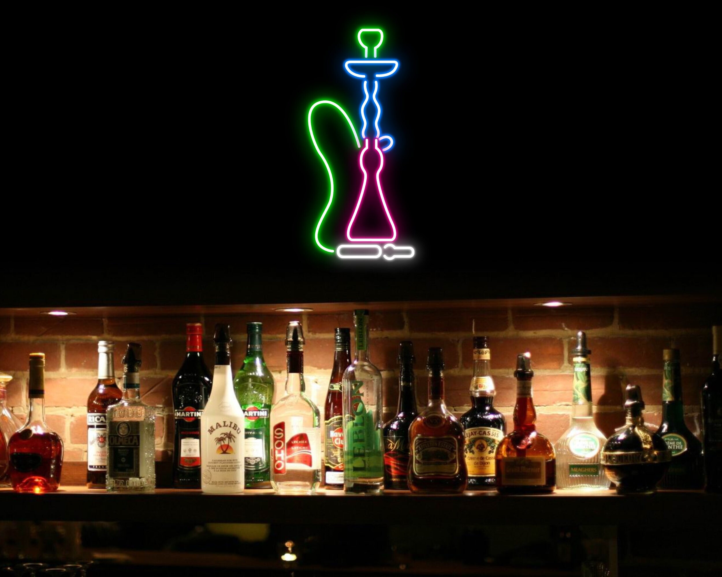 Smoking Lounges Neon Sign Decoration Gift
