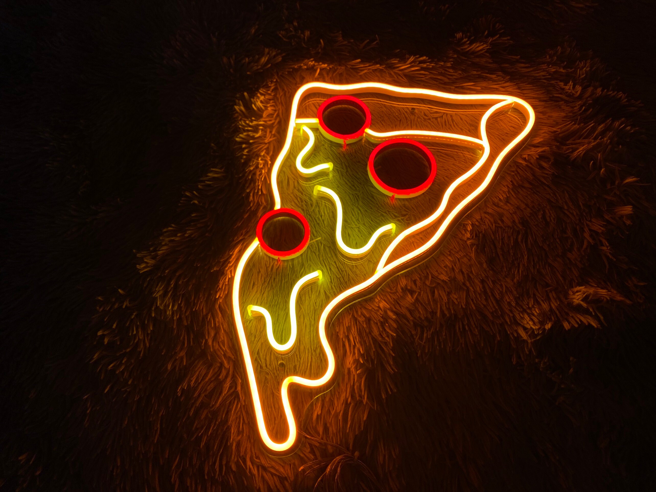Pizza Neon Sign Pizza Fan Gifts