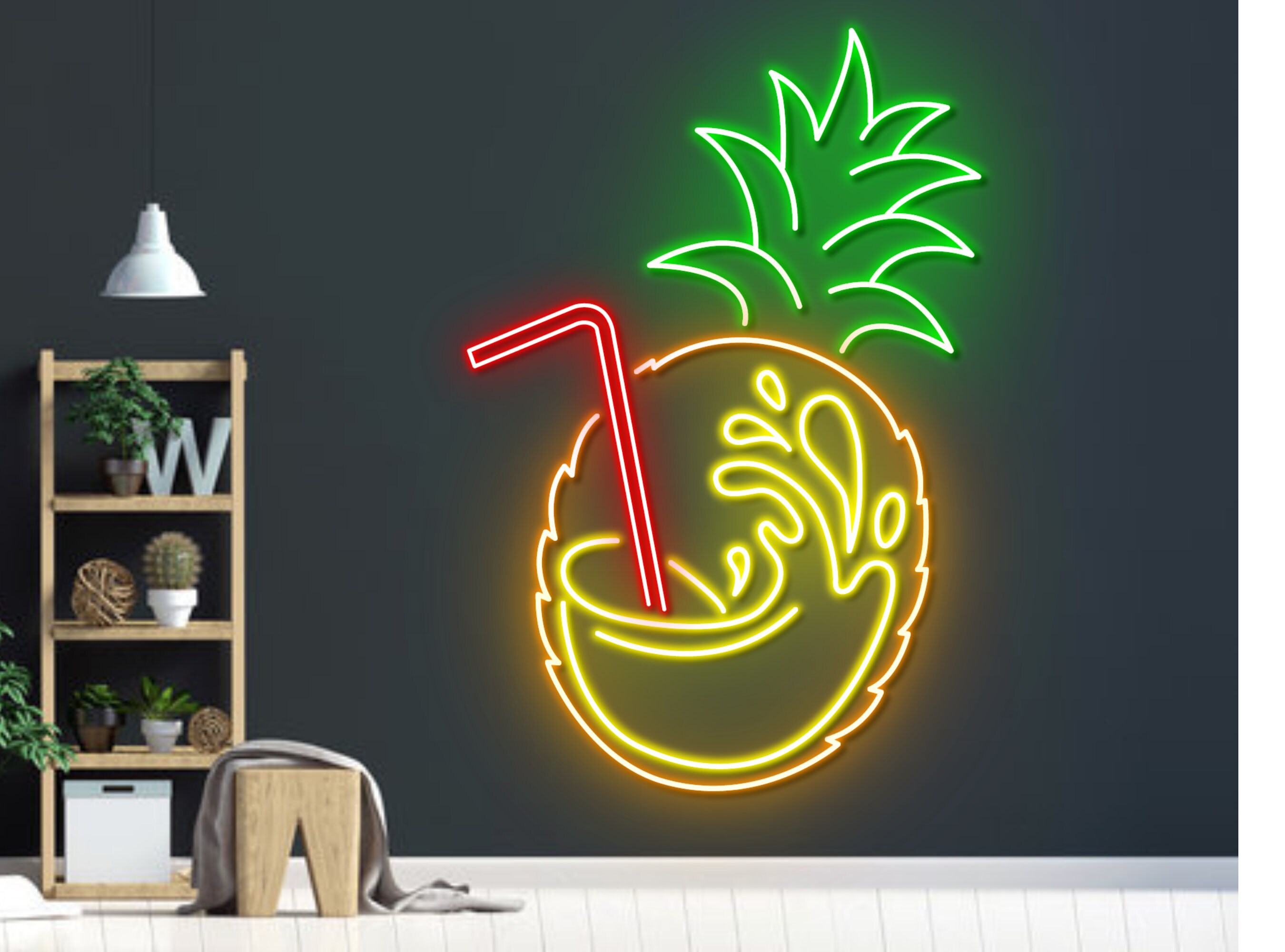 Pineapple Juice Neon Sign