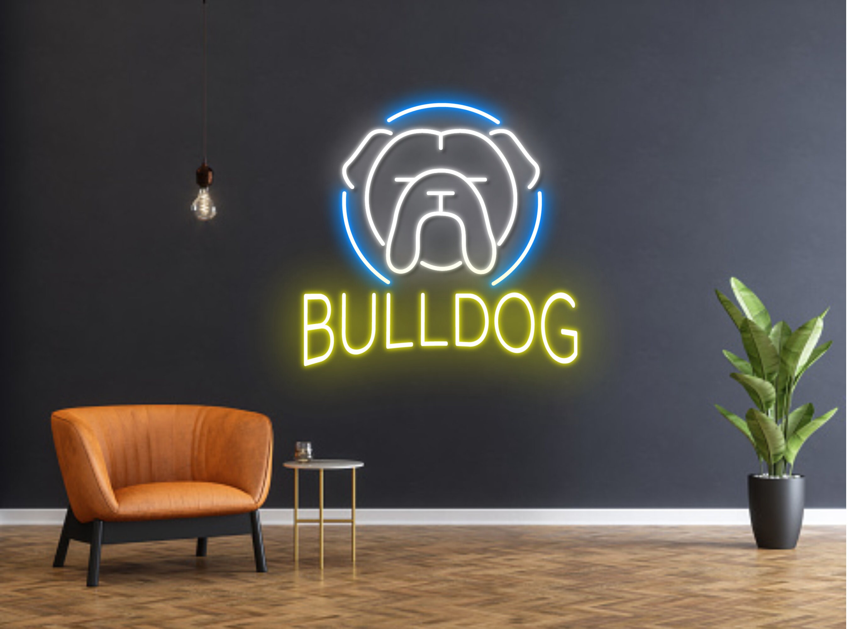 French Bulldog Logo Club Neon Sign Pet Lover Gifts