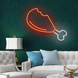 Roasted Chicken Neon Sign Chicken Restaurant Wall Decor