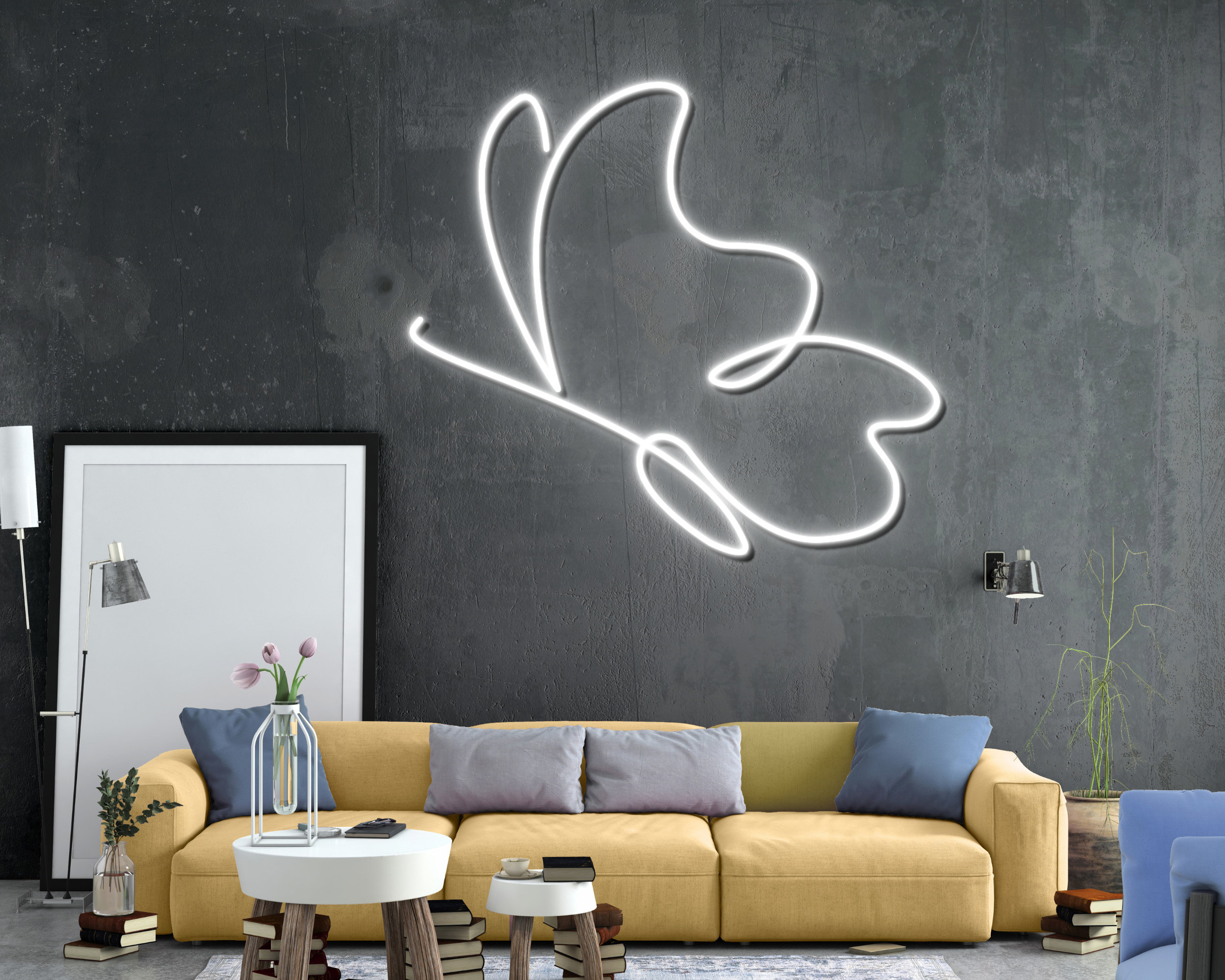 Butterfly Wings Neon Sign