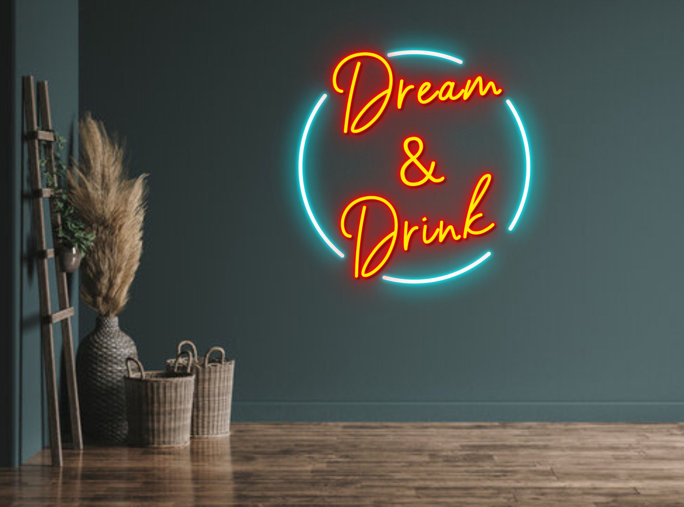 Drink And Dreams Neon Signs Decor