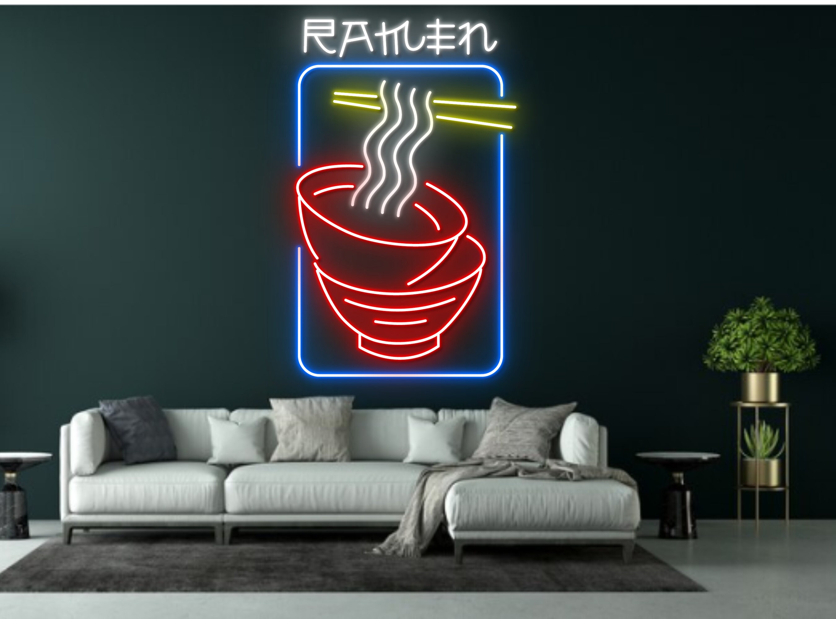 Ramen Neon Sign Wall Art Signage