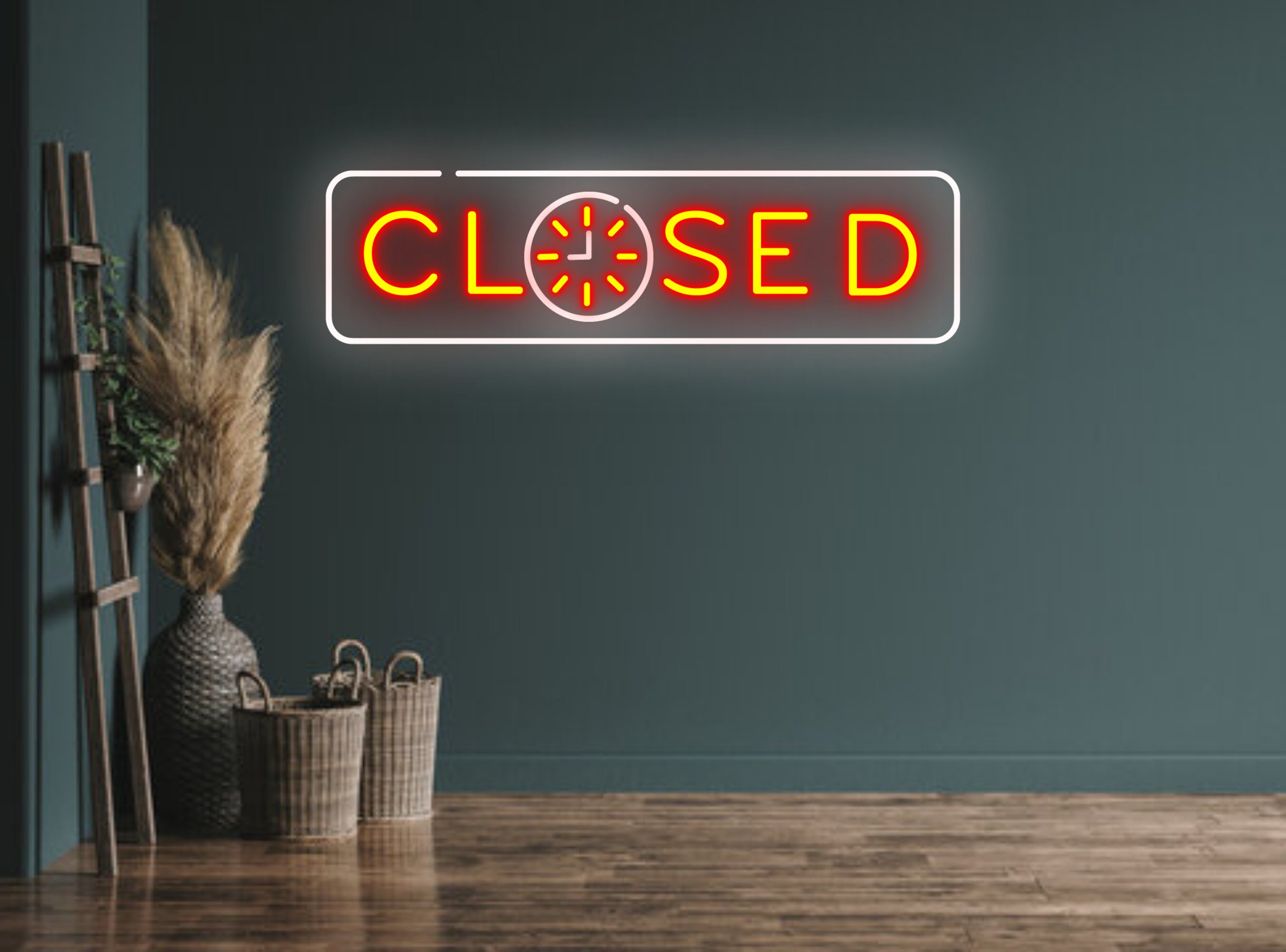 Close Business Neon Signs Wall Decor
