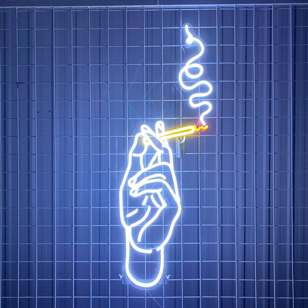 Smoking Cigar Neon Signs Cigar Shop Club Wall Decor
