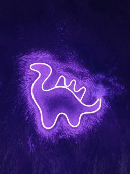 Dinosaur Neon Sign Animal Art Wall Decor