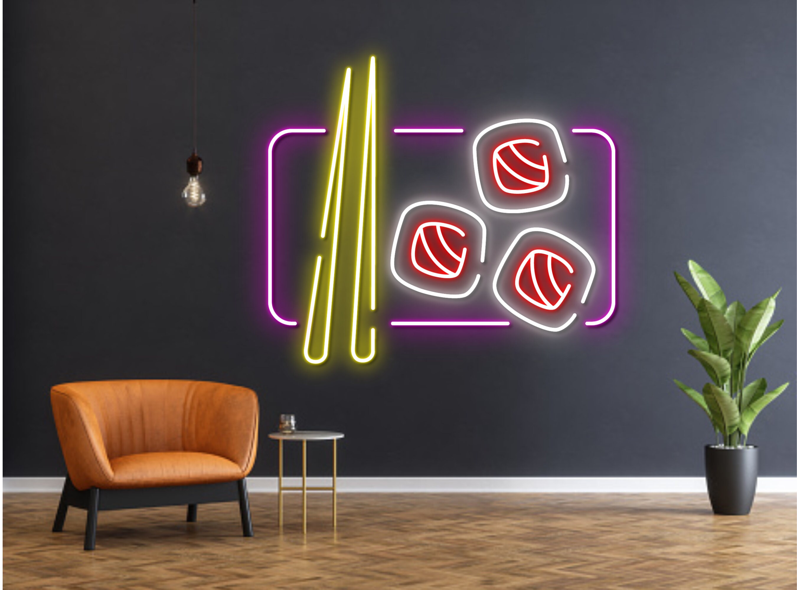 Sushi Bar Neon Signs Decoration Gift Wall Hanging Gift