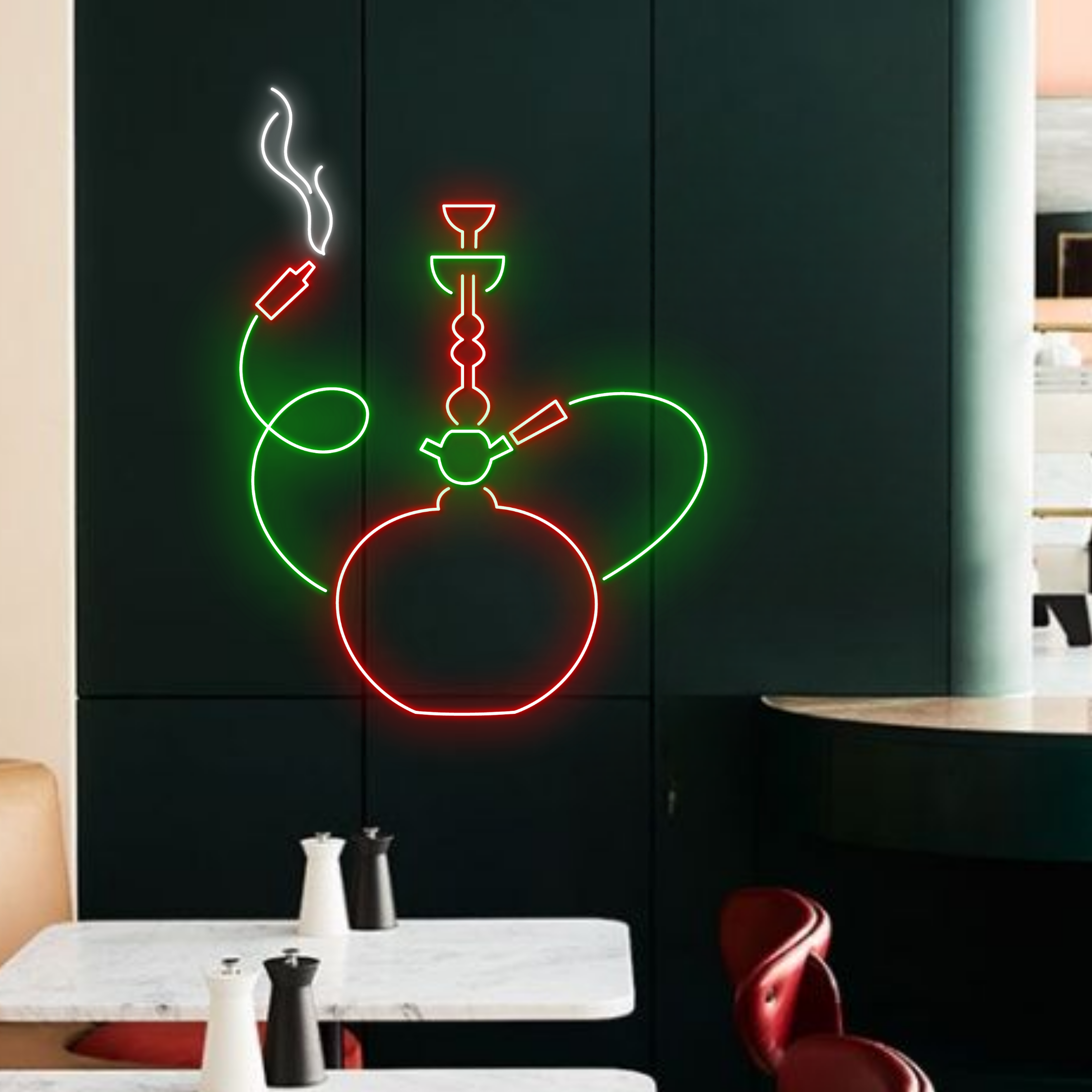 Smoking Lounges Neon Sign Bar Pub Decor