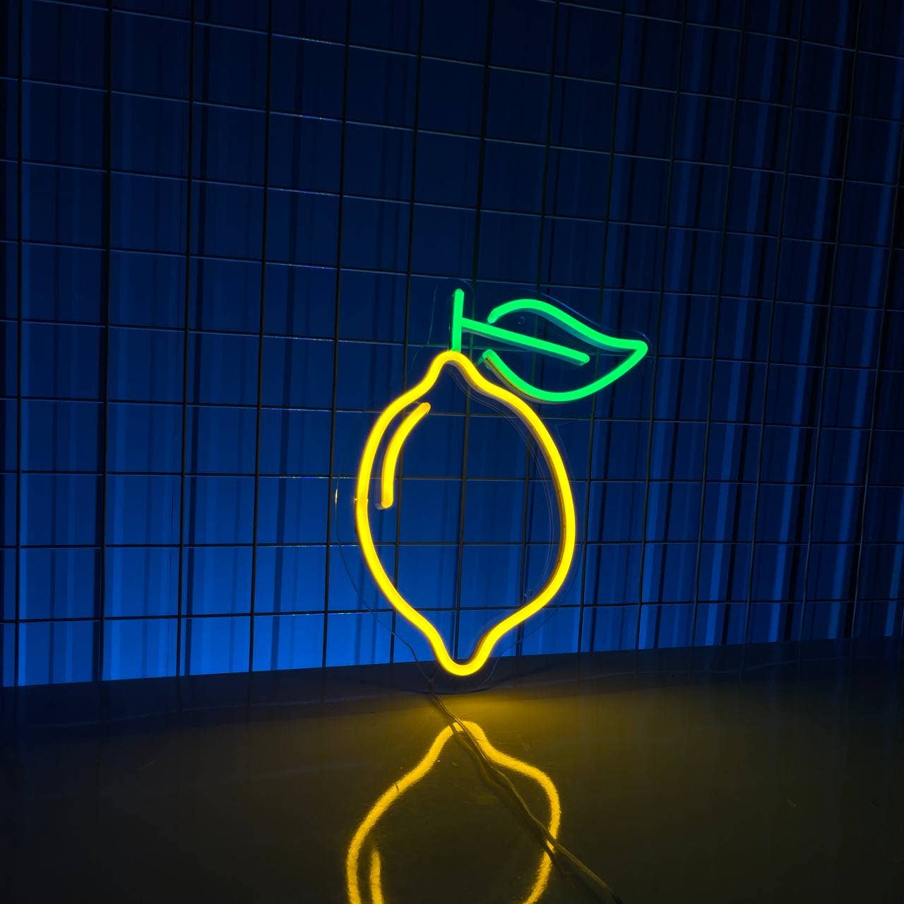Lemon Neon Sign Juice Bar Coffee Shop Wall Decor