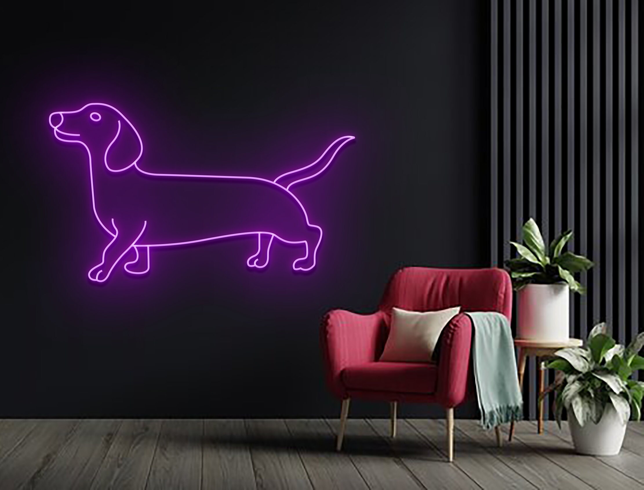 Sausage Dog Neon Sign