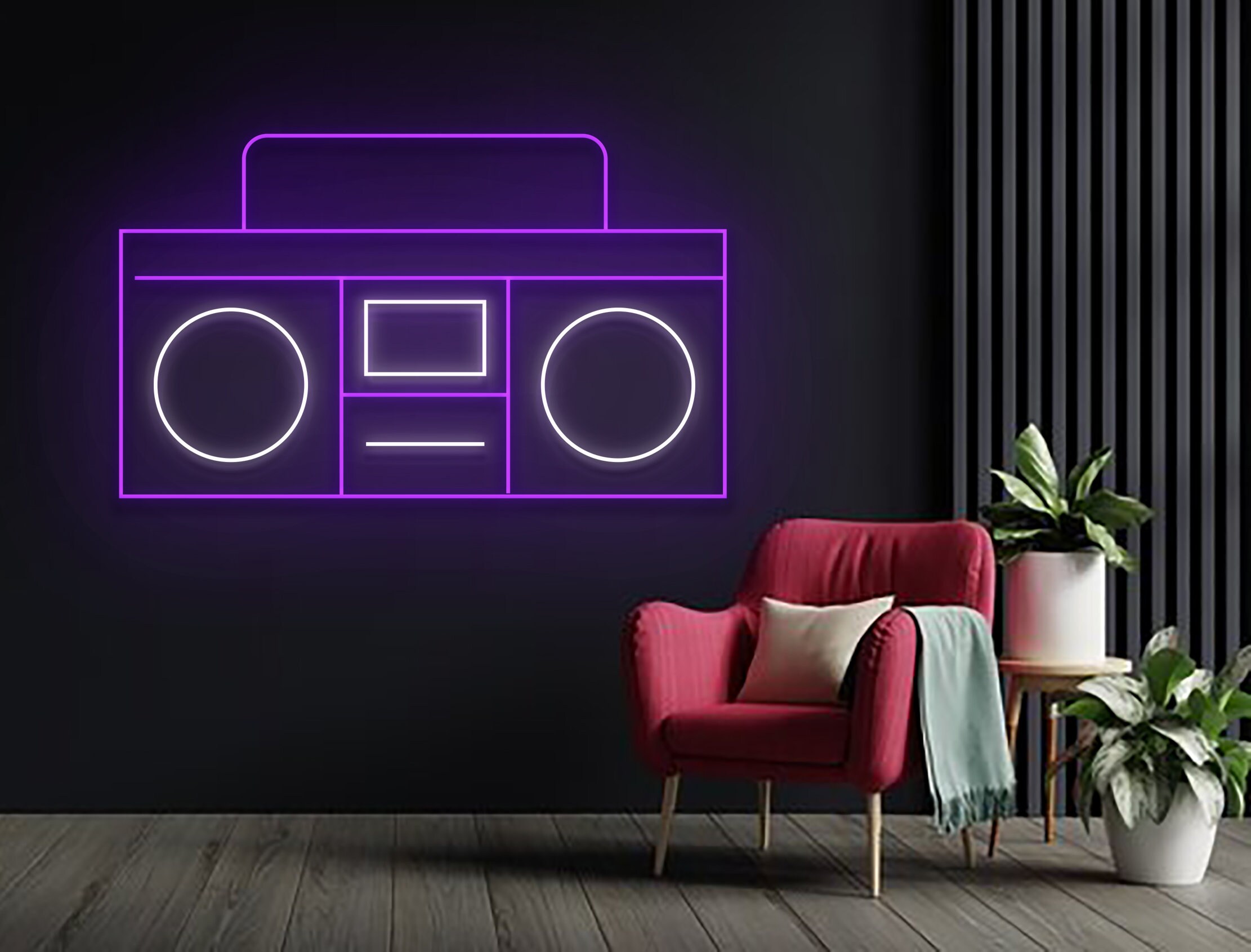 Radio Music Neon Sign Decoration Sign