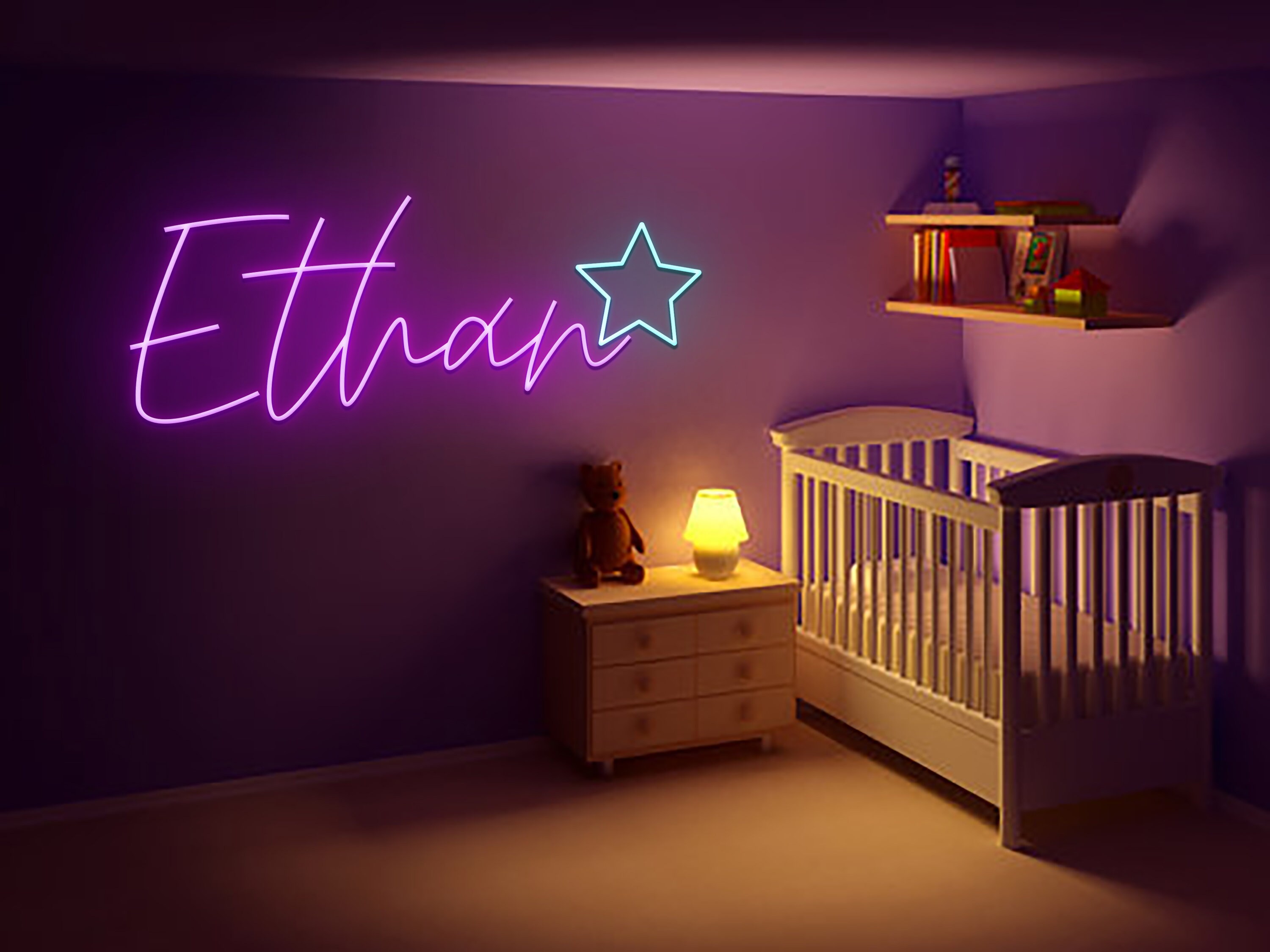 Custom Name Neon Sign Wall Decoration Gift