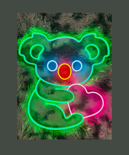 Koala Neon Sign Neon Animals