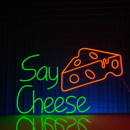 Say Cheese Neon Signs Long-lasting Wall Lights Decor