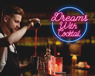 Dream with Cocktail Bar Pub Neon Signs