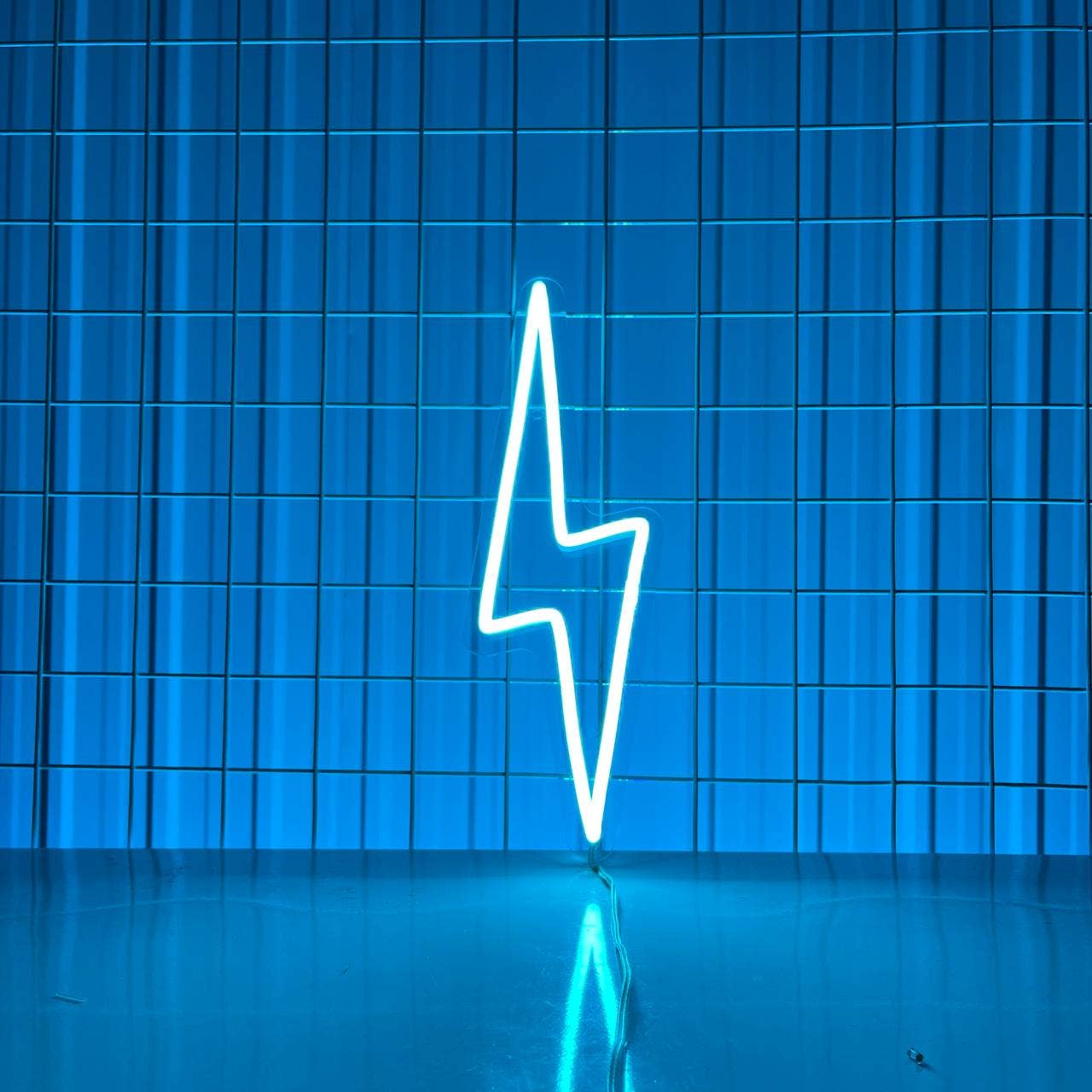 Flash Neon Signs Thunder Long-lasting Lights Wall Decor