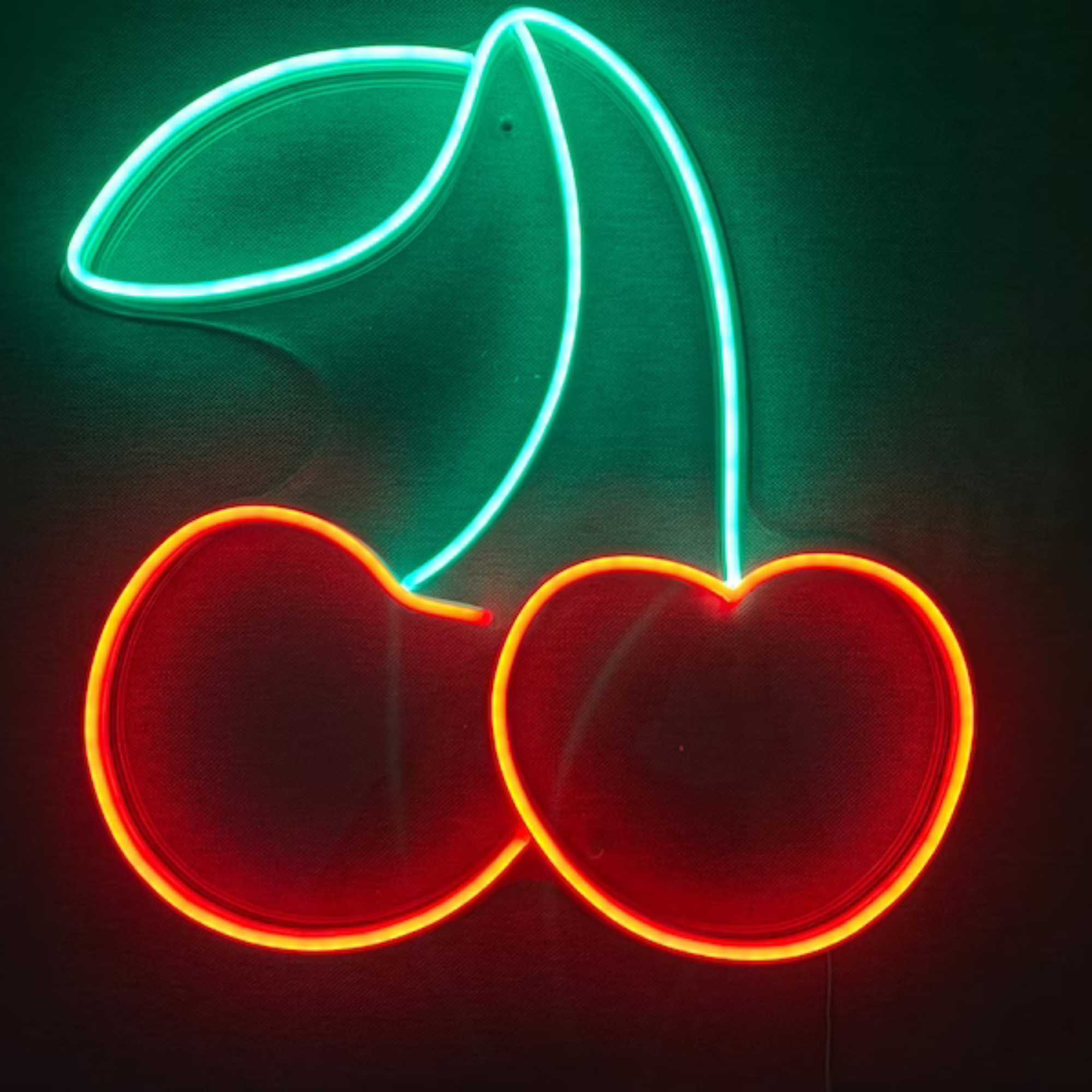Cherry Neon Sign Fruit Led Sign Wall Decor