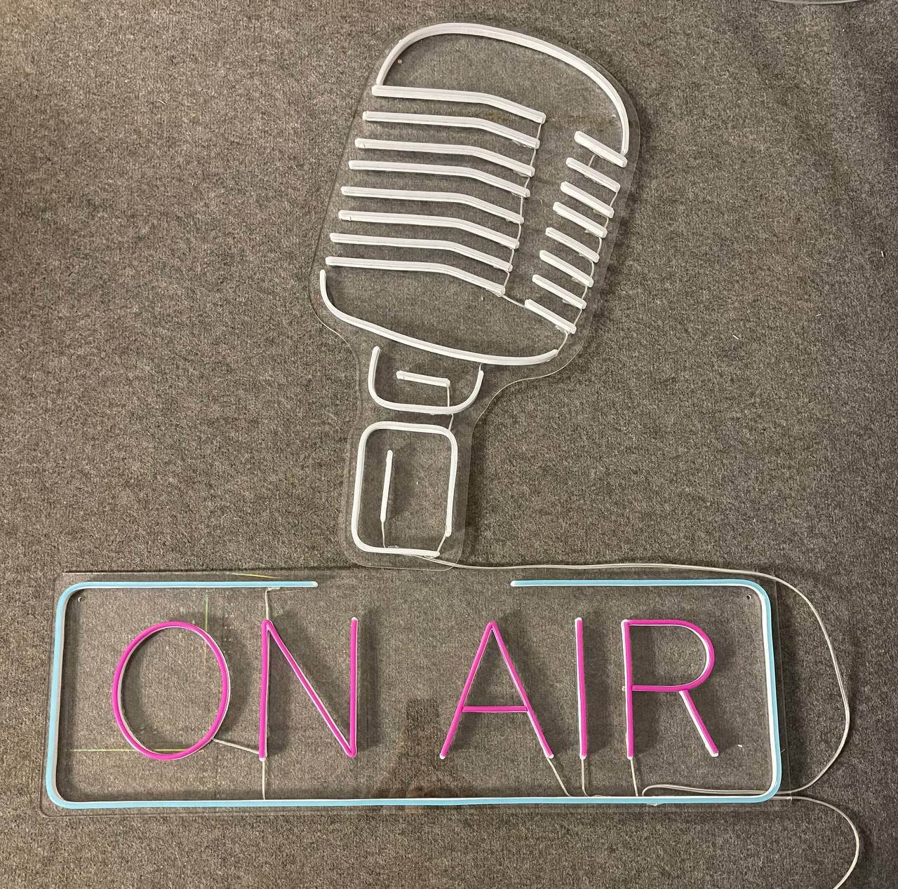 On Air Neon Sign Podcast Studio Signboard Decor