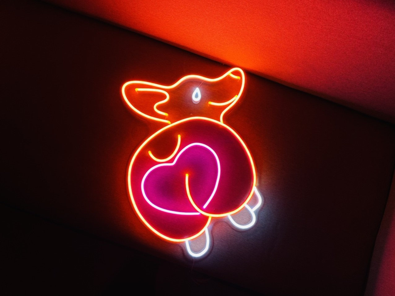 Corgi Dog Neon Sign