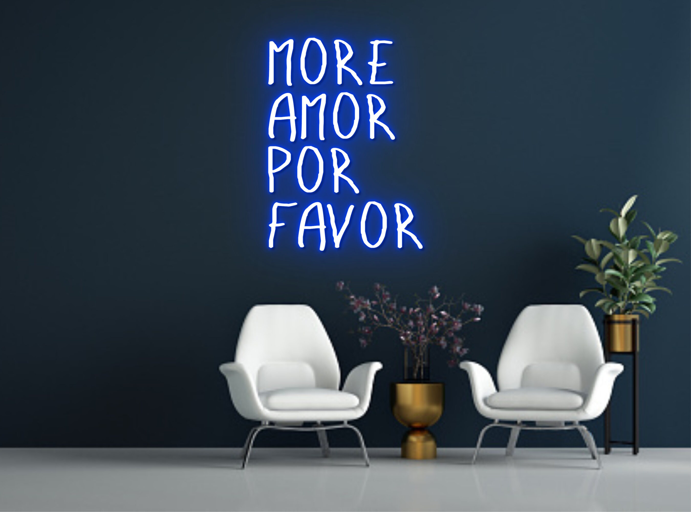 More Amor Por Favor Neon Sign