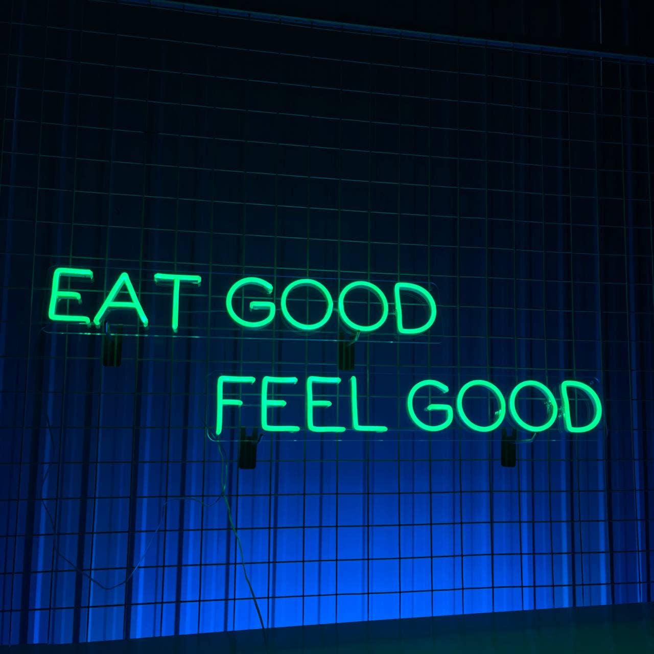 Eat Good Feel Good Neon Sign Long-lasting Wall Decor