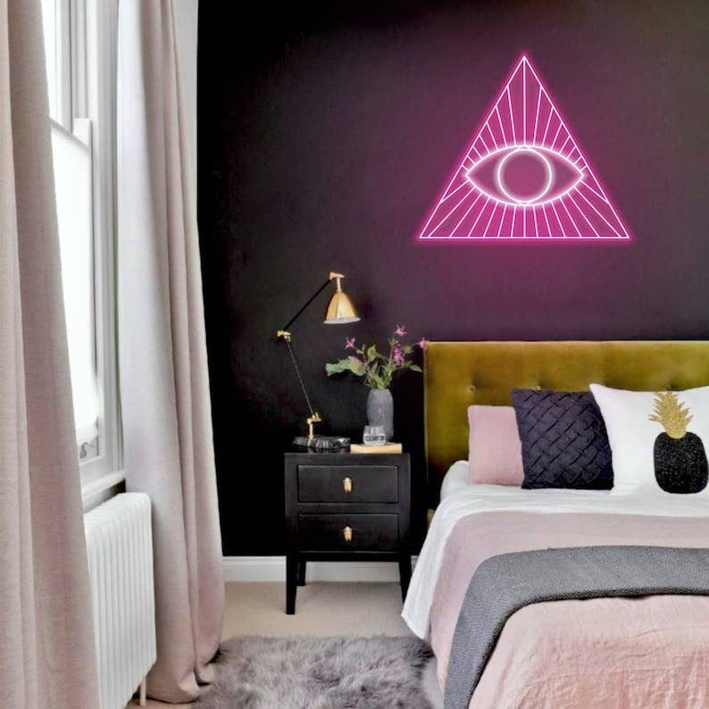 Eye Neon Signs Prophetic Eyes Led Sign