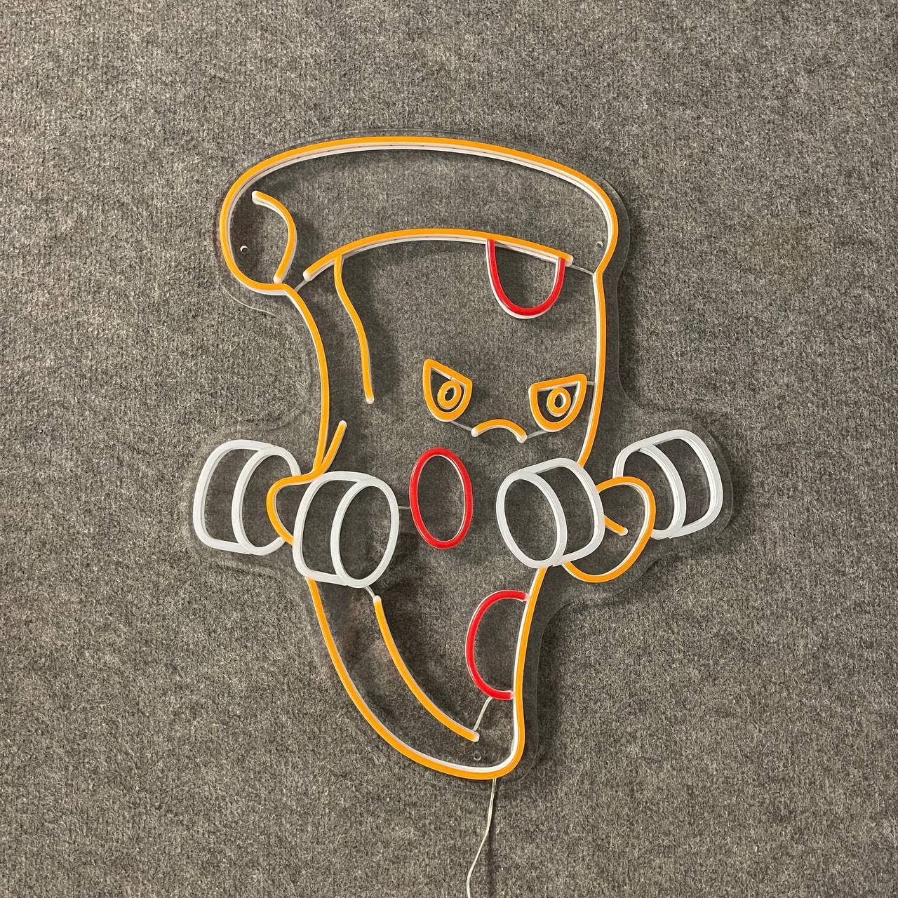 Pizza Lift The Weight Neon Sign Pizza Store Light Decor
