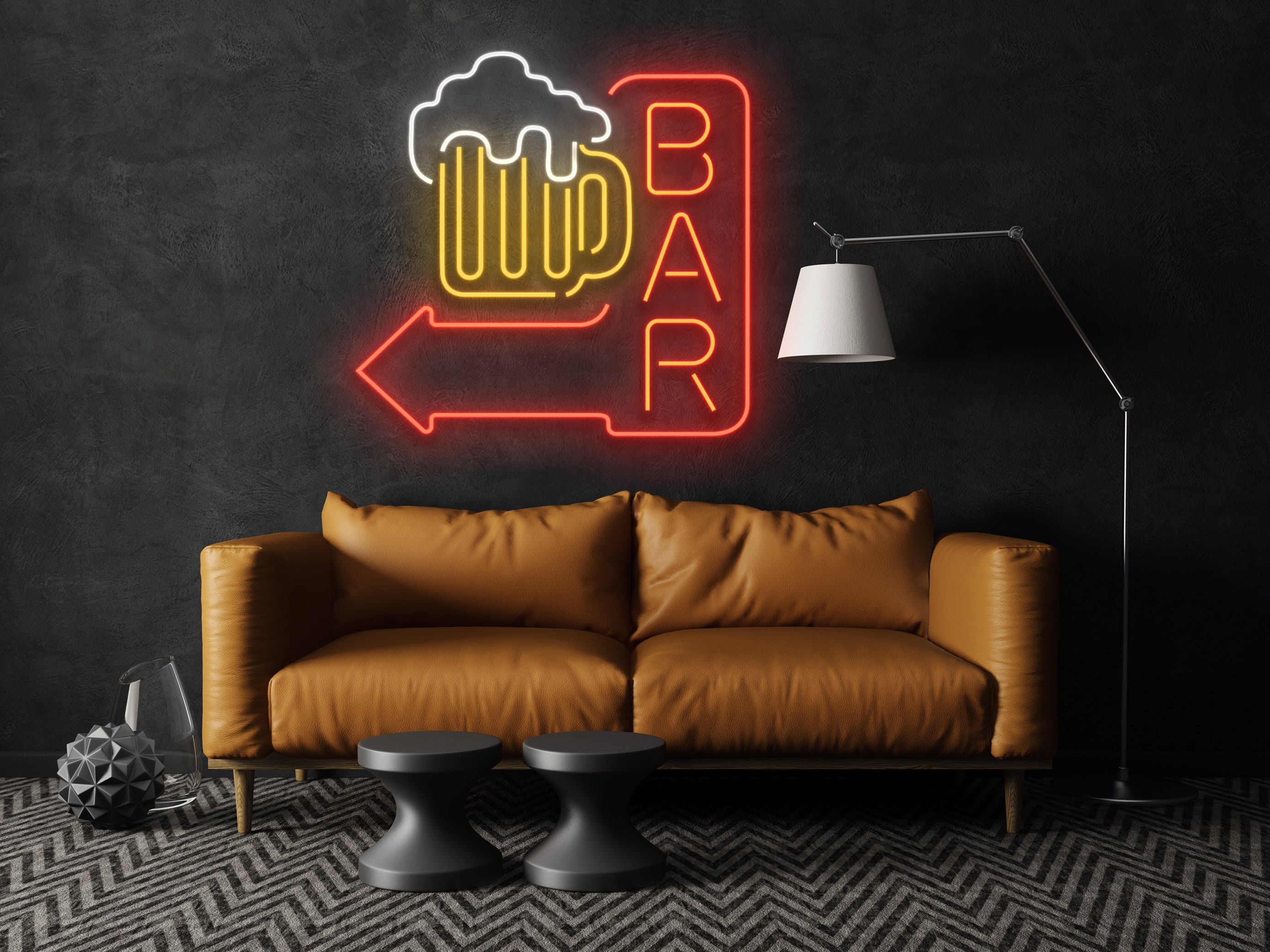 Beer Bar Neon Sign Business Decor