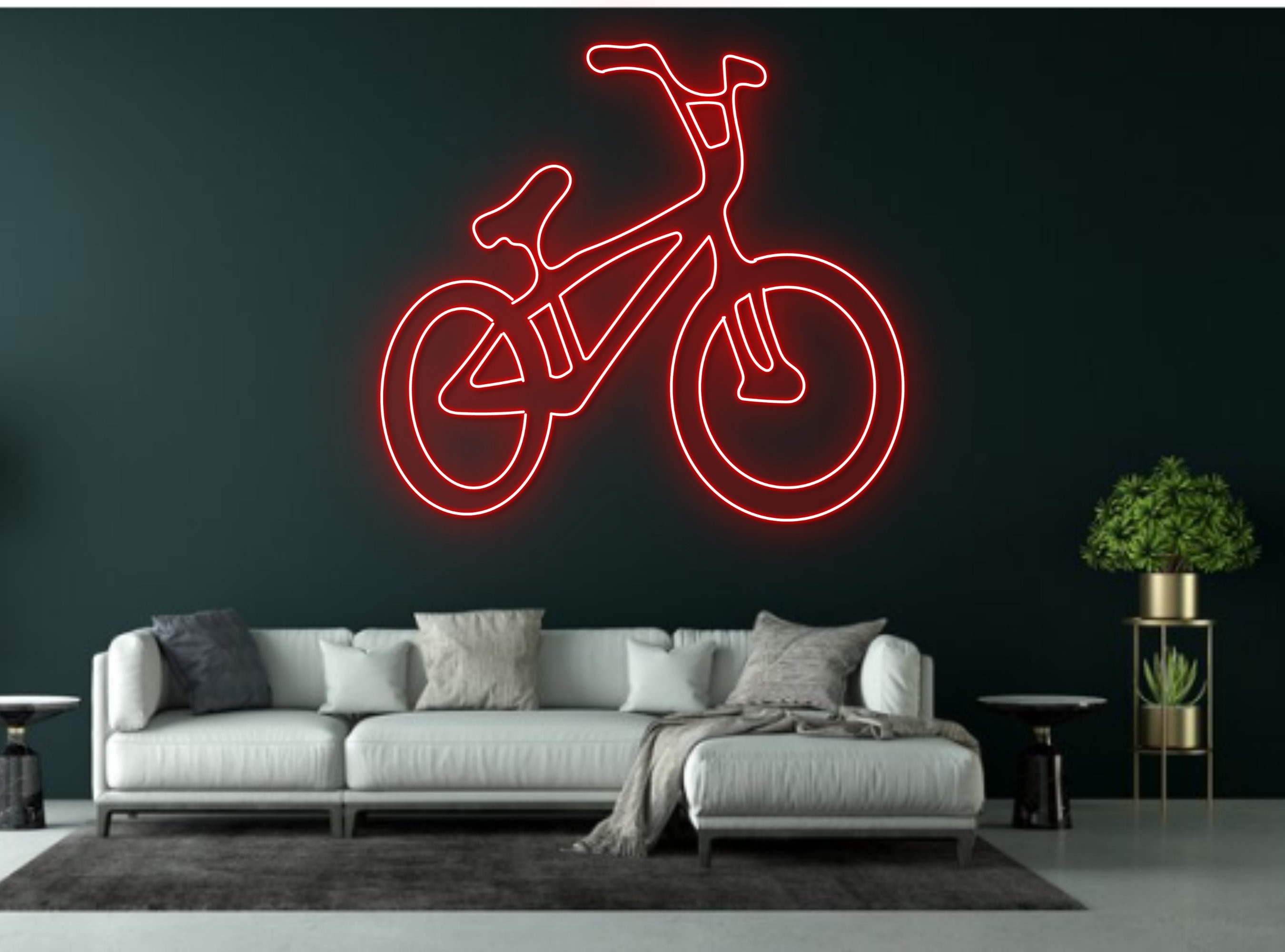 BMX Bike Neon Sign Sport Neon Sign