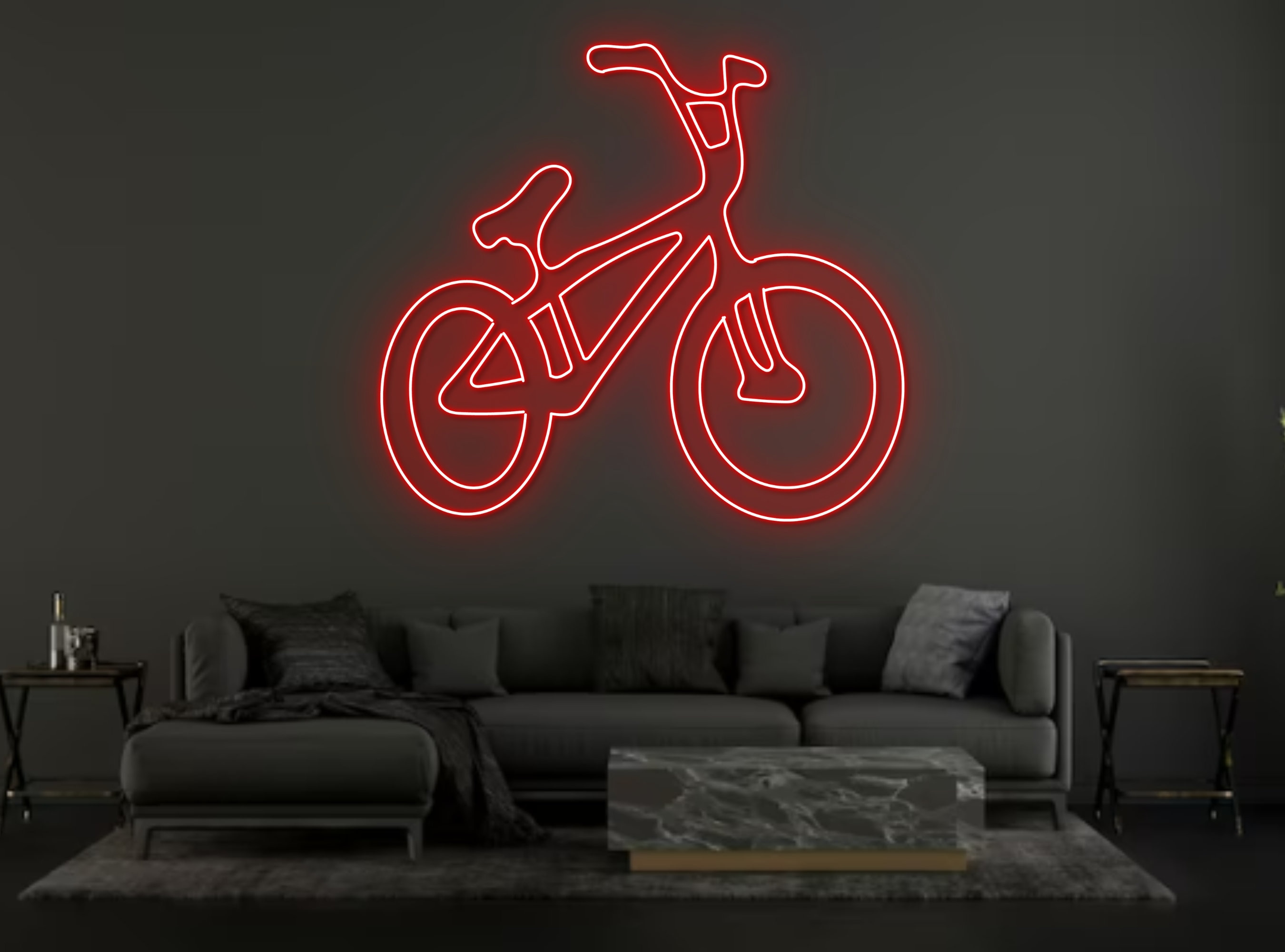 BMX Bike Neon Sign Sport Neon Sign