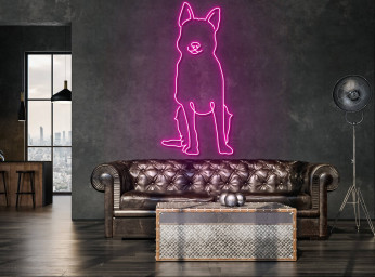 Shepherd Dog Neon Sign Pet Animal Decor
