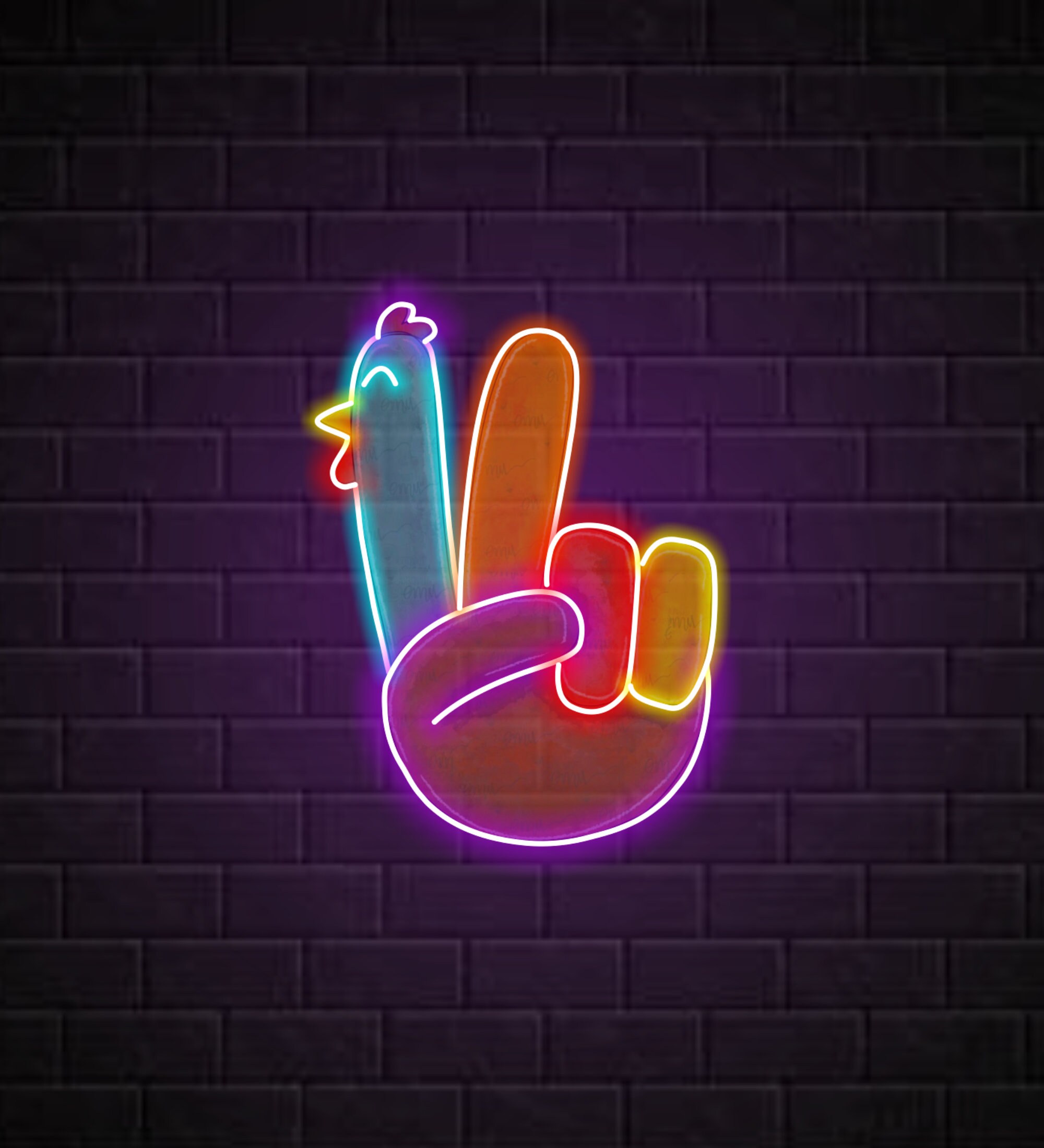 Funny Turkey Neon Signs