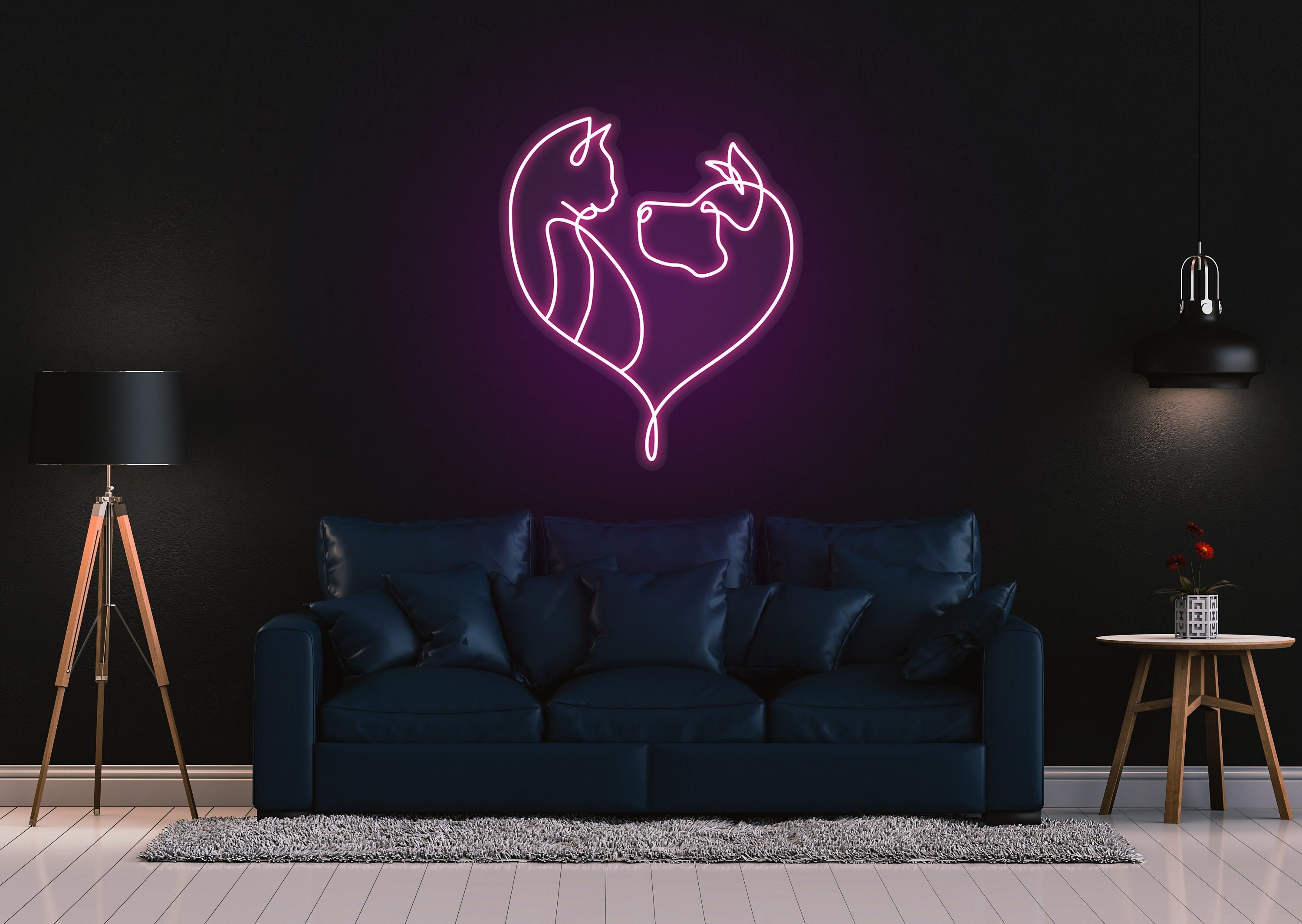 Dog and Cat Neon Signs