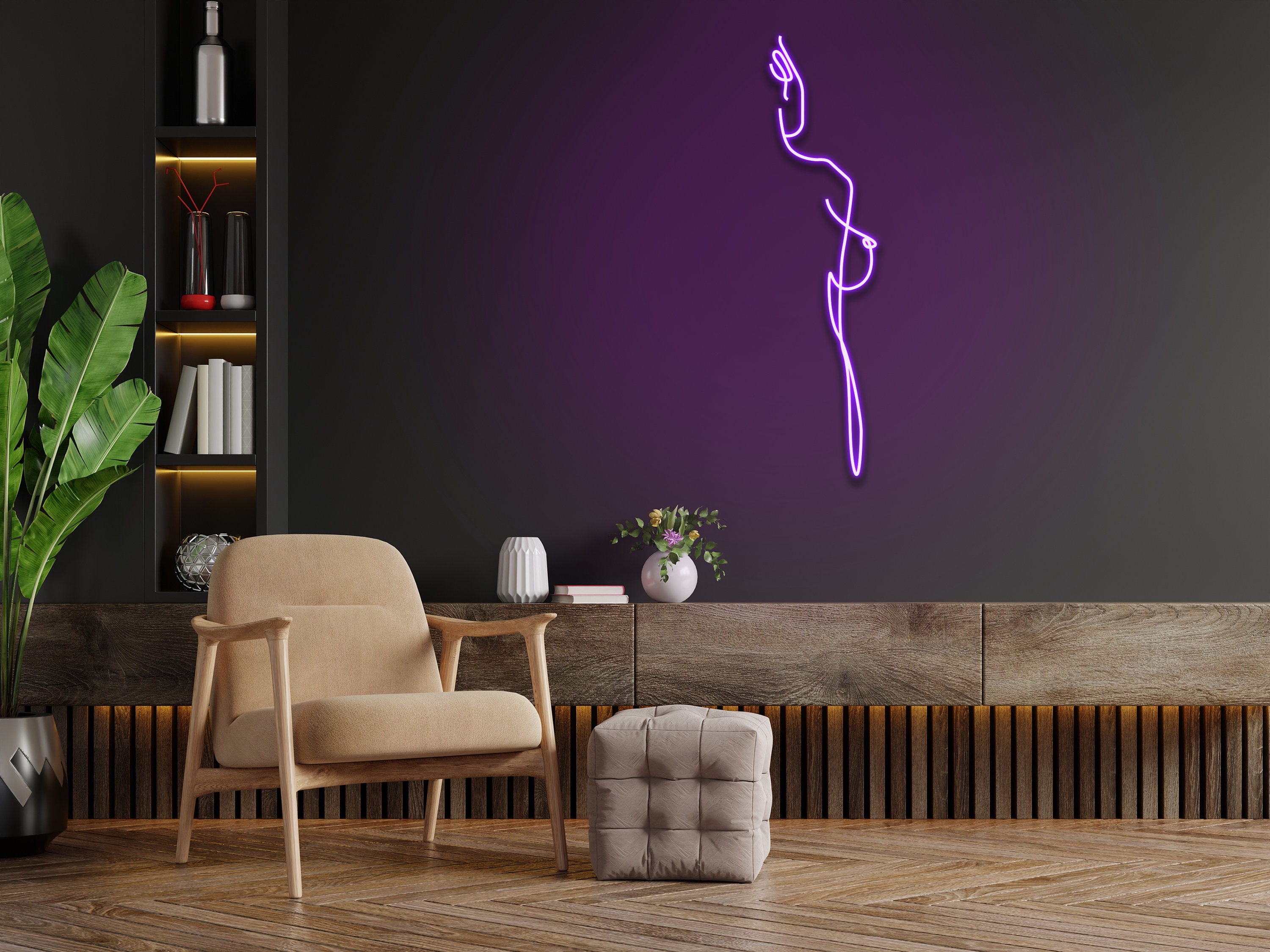 Sexy Girl Neon Sign Decor Sign