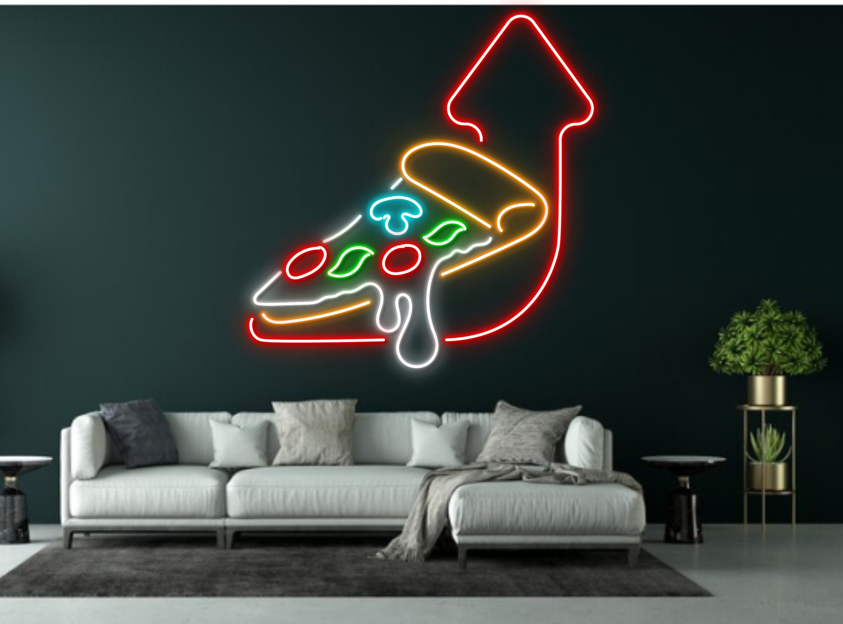 Pizza Slice Neon Signs