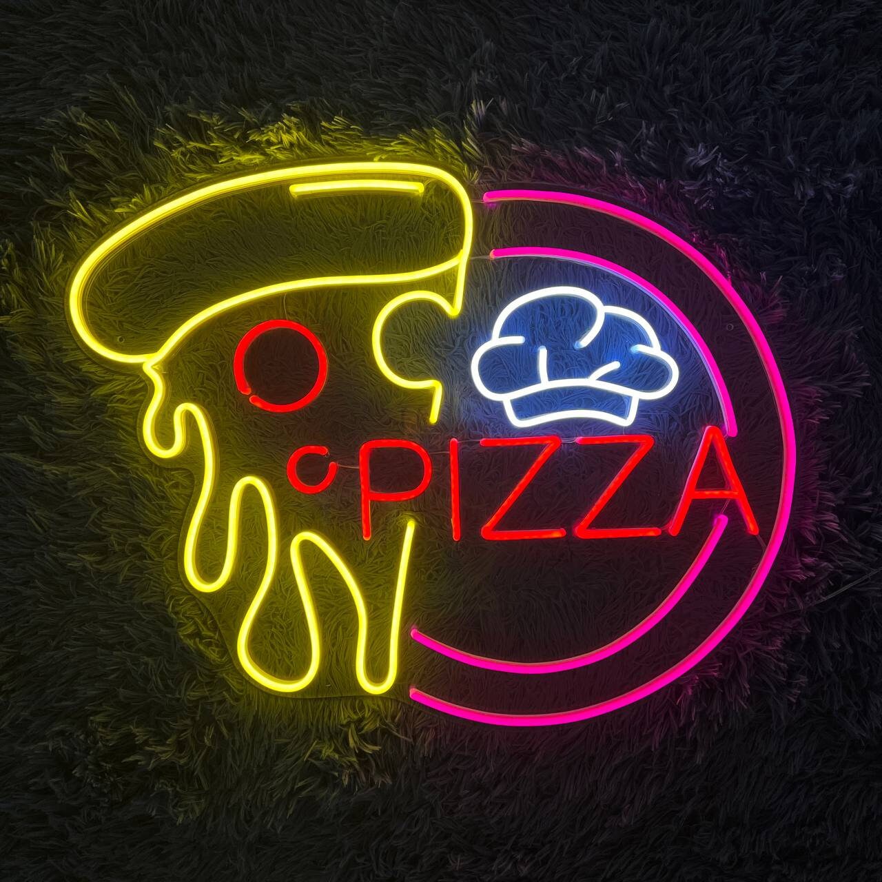 Pizza Neon Sign Restaurant Decor