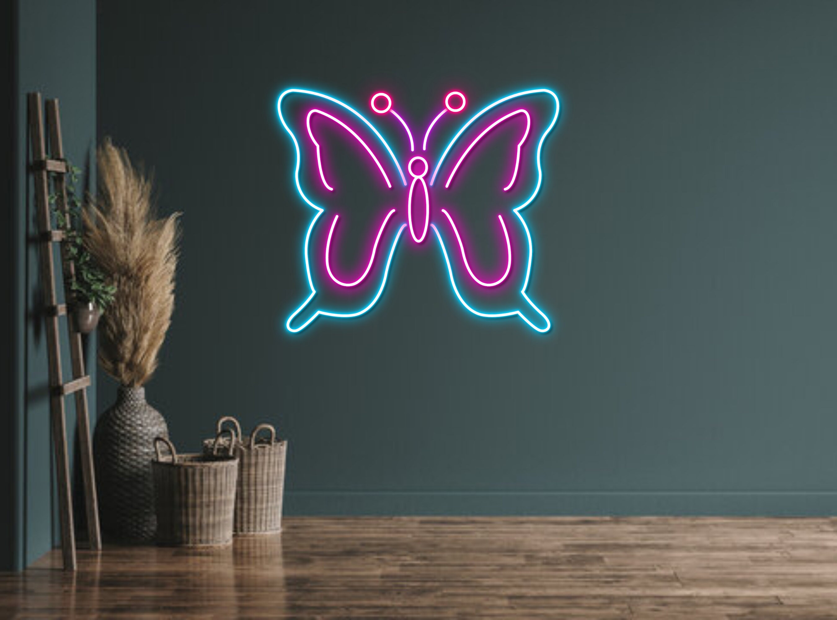 Butterfly Neon Sign Birthday Gifts