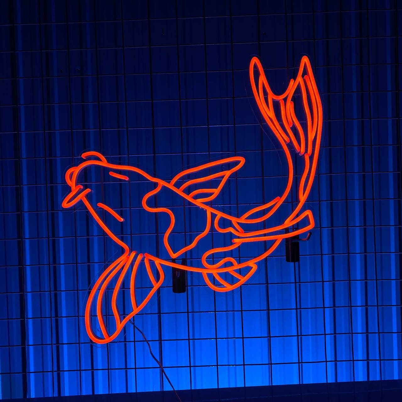 KOI fish Neon Sign Long-lasting Wall Art Decor