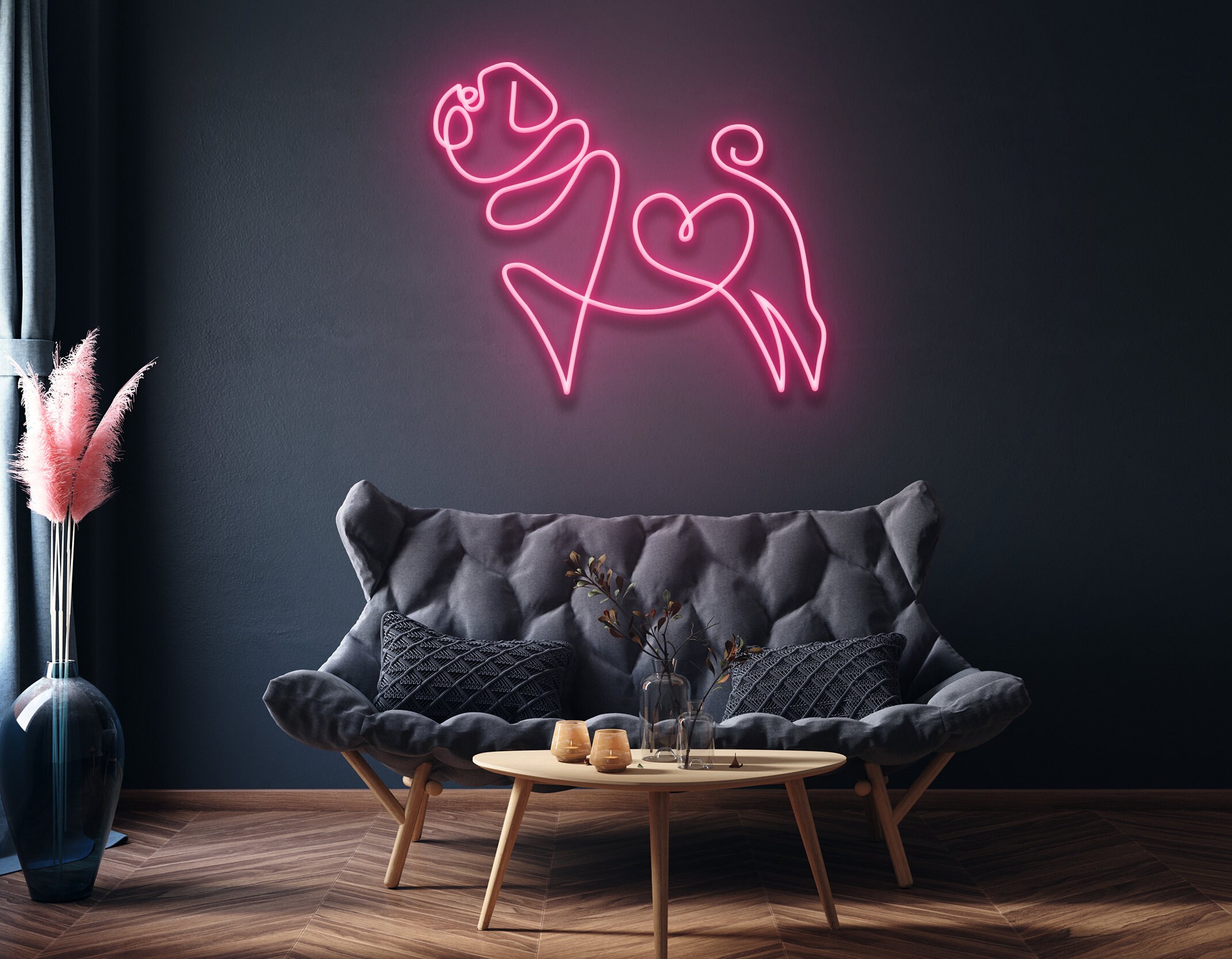 Pug Dog Neon Signs