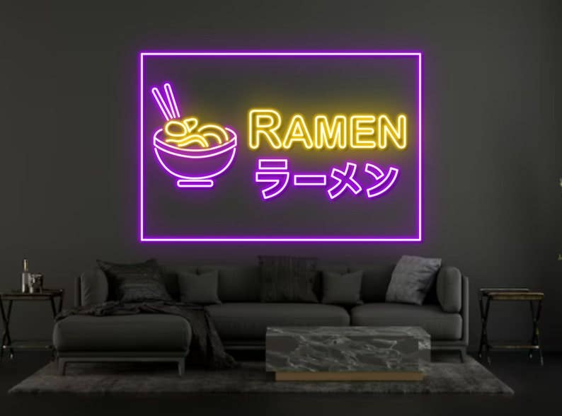 Ramen Neon Sign Ramen Retaurant Signboard