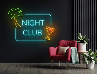 Night Club Neon Sign Bar Club Wall Decor