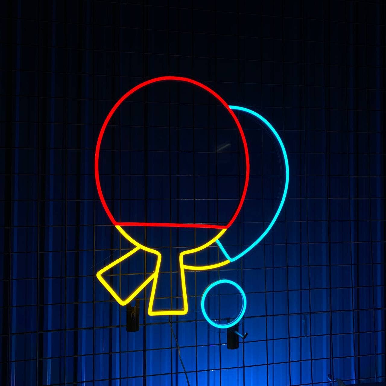 Ping Pong Neon Sign Ping Pong Club Decor Ping Shop Sign