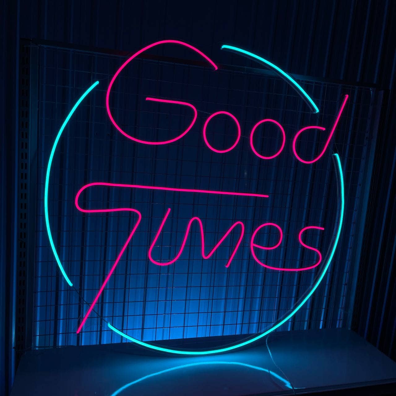 Good Times Neon Sign Home Wall Decor