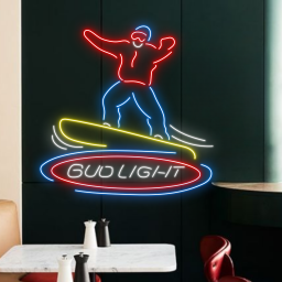 Bud Light Beer Neon Signs Bar Pub Restaurant Decor