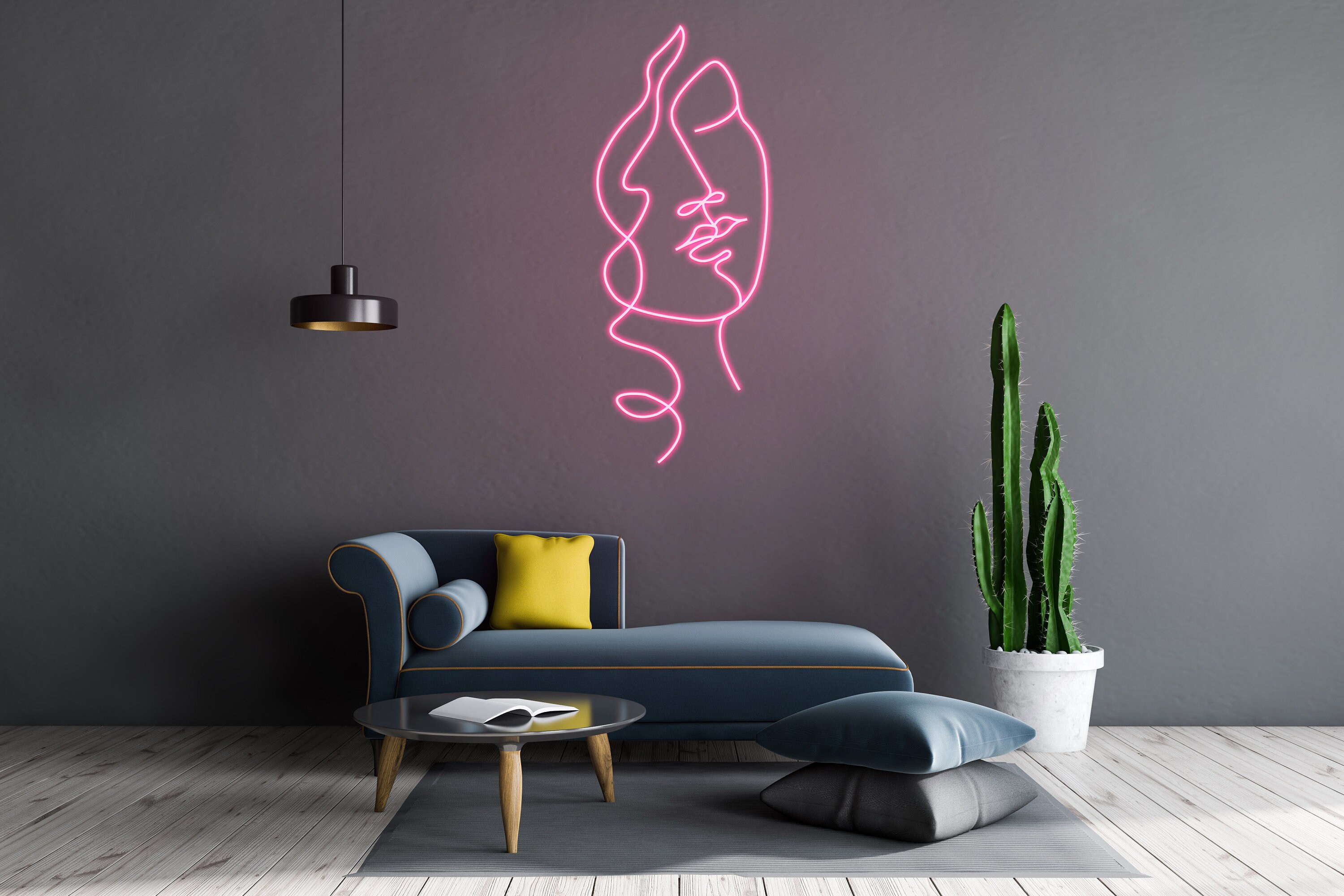 Woman Neon Signs Wall Signage