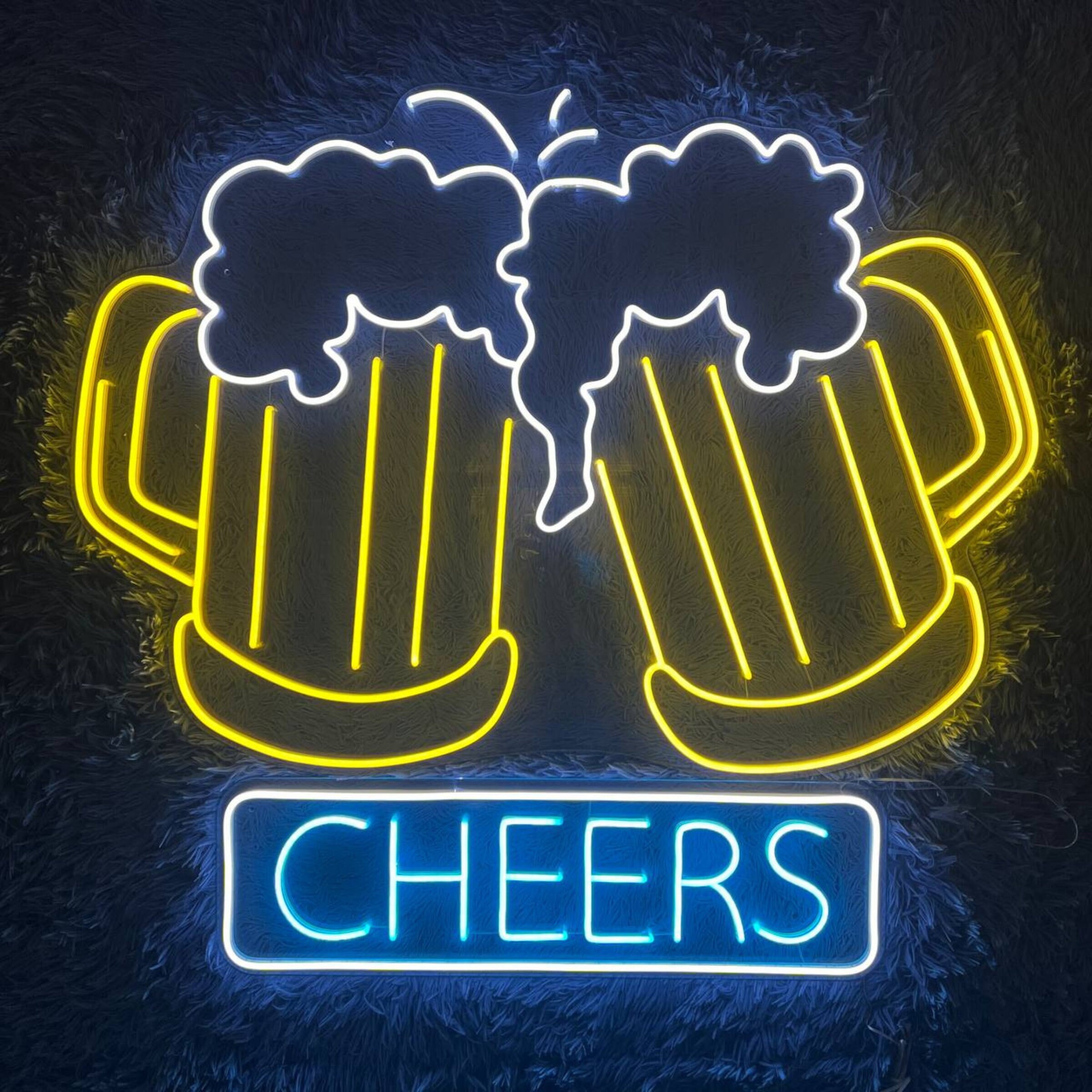 Custom Beer Glass Beer Mug Home Bar Club Neon Sign