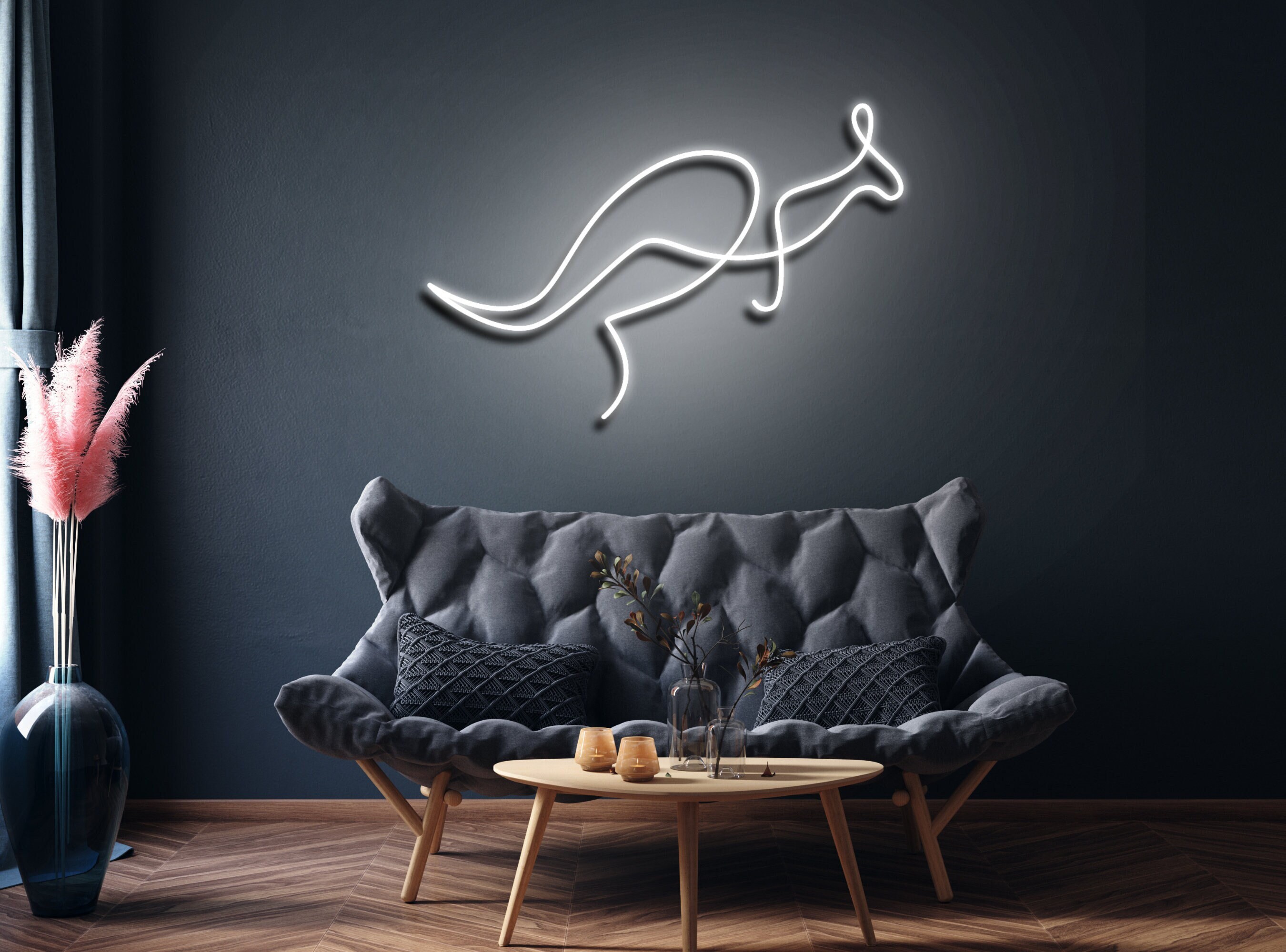 Kangaroo Neon Sign