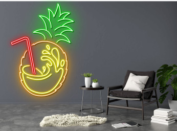 Pineapple Juice Neon Sign