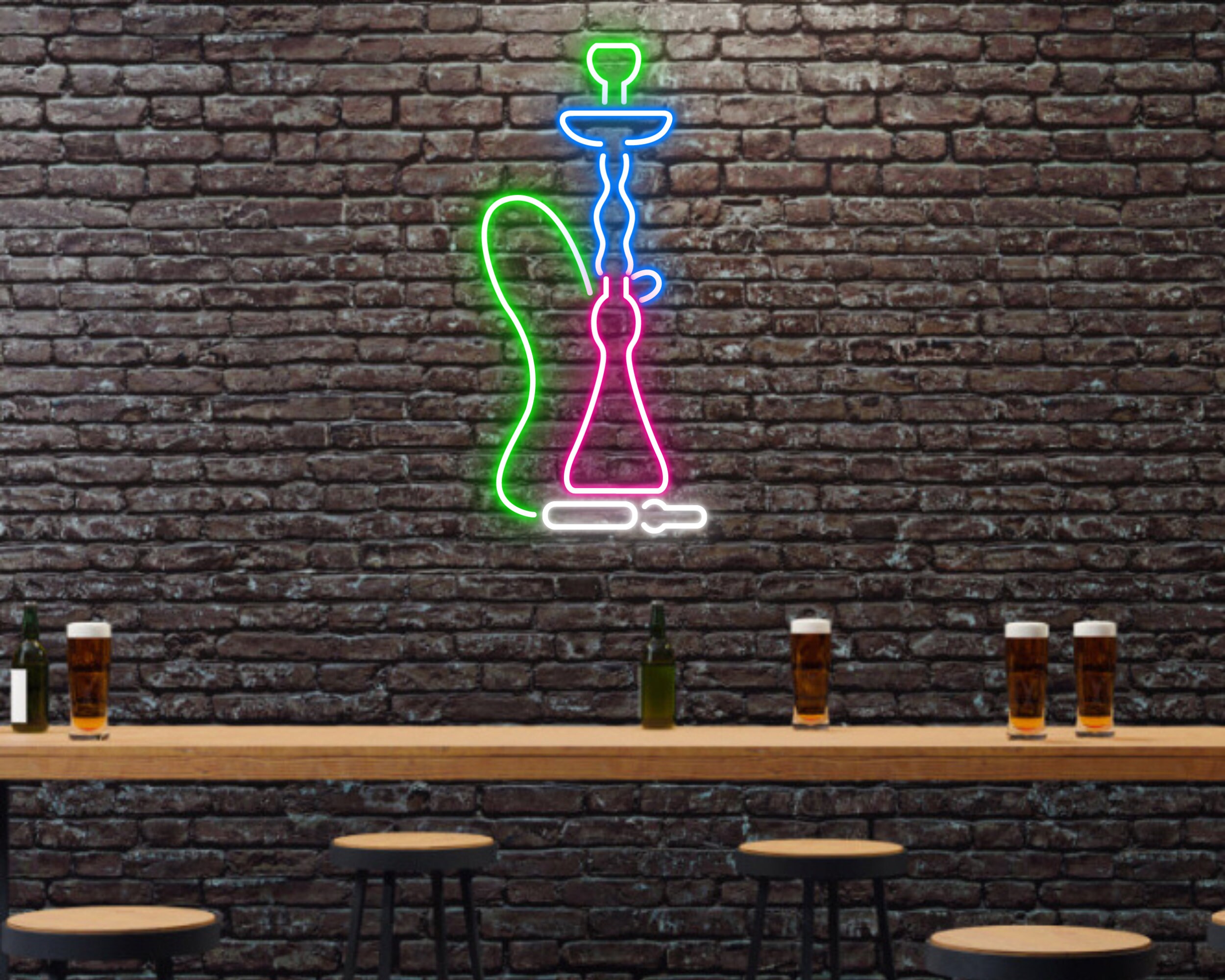 Smoking Lounges Neon Sign Decoration Gift